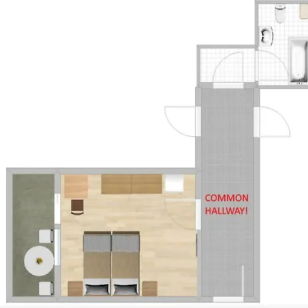 Bed & Breakfast Muzic Budget Double